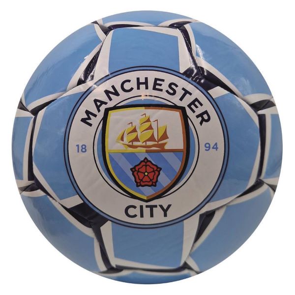(Mis 5) Pallone Manchester City FC (Blu/Bianco)…x